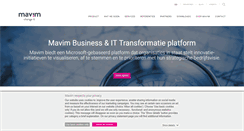 Desktop Screenshot of mavim.nl